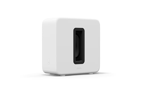 Sonos Sub 4 – WLAN-Subwoofer – Weiß