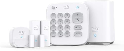 eufy Security 5-teiliges Smart Home Set, Sicherheitssystem mit...*
