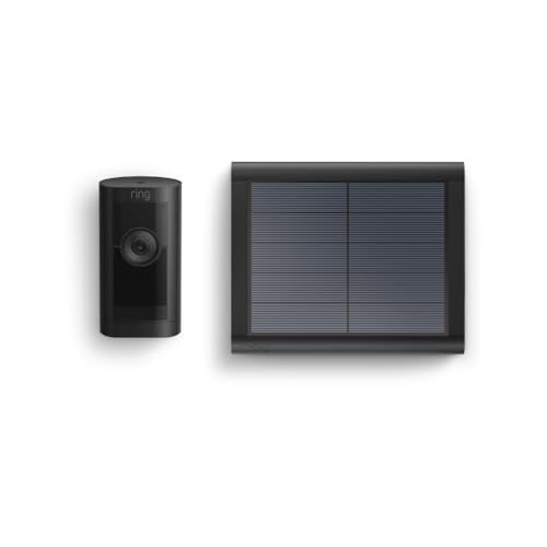 Ring Außenkamera Pro Solar (Stick Up Cam Pro) | Solarbetriebene...