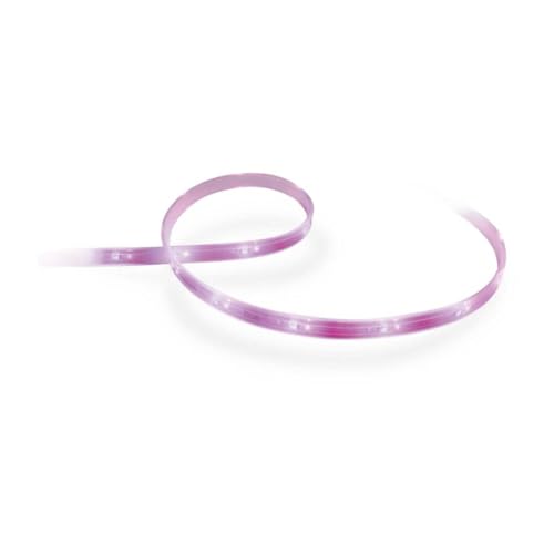 Philips Hue White & Color Ambiance Lightstrip Plus Basis-Set V4 (2 m),...