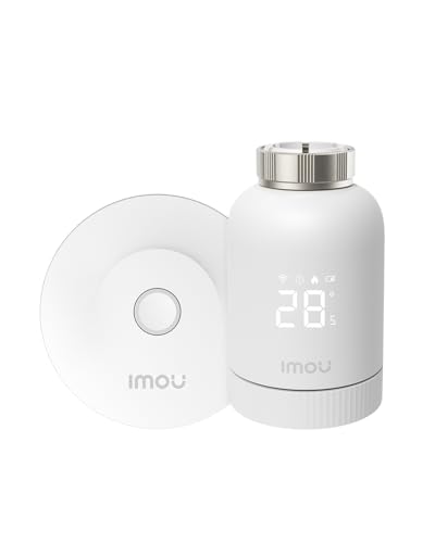 Imou Smart Home Heizkörperthermostat Kit 1+1, smartes Thermostat mit...