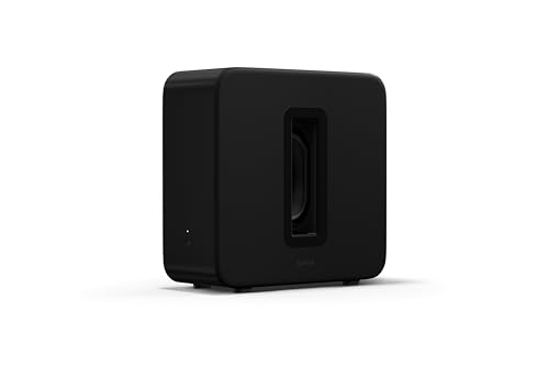 Sonos Sub 4 – WLAN-Subwoofer – Schwarz