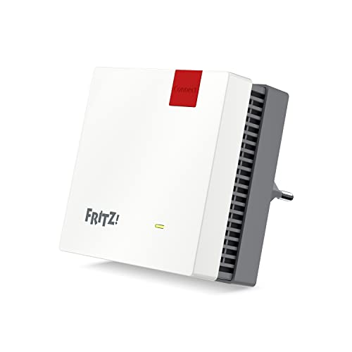 AVM Fritz!Repeater 1200 AX (Wi-Fi 6 Repeater mit Zwei Funkeinheiten: 5...