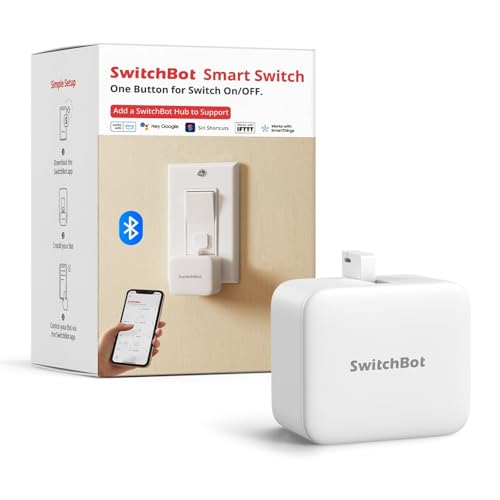 SwitchBot Smart Switch Toggle - Machen Sie Schalter intelligent, App-...