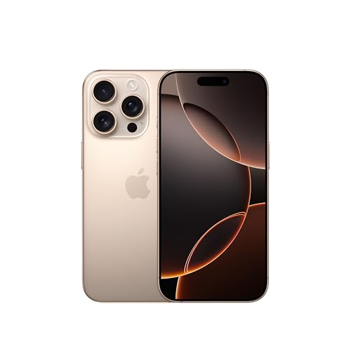 Apple iPhone 16 Pro 128 GB: 5G Handy mit Kamerasteuerung, 4K 120 fps...