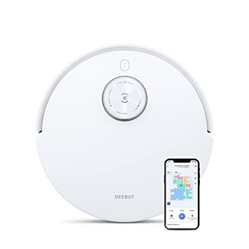 ECOVACS DEEBOT T10, Staubsaugerroboter mit vibrierenden Wischplatten...