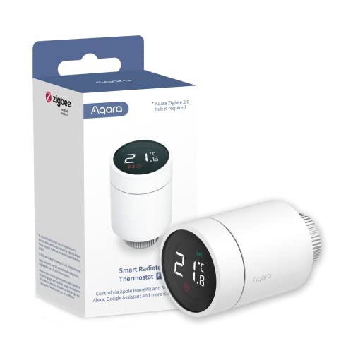 Aqara Smartes Heizkörperthermostat E1, Benötigt Aqara Zigbee 3.0...