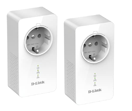 D-Link DHP-P601AV PowerLine Gigabit Passthrough Kit (AV2, enthält...