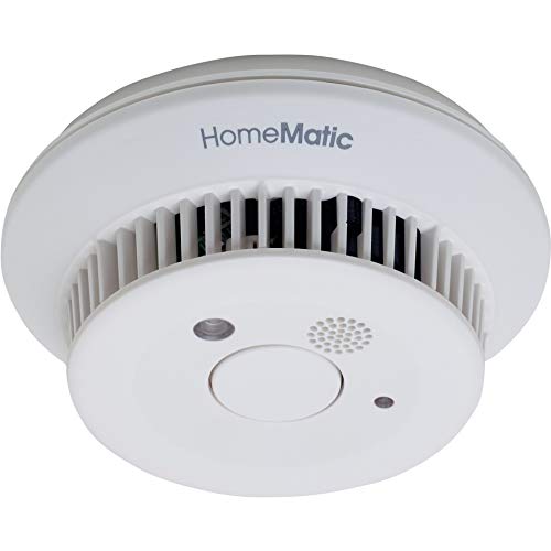 Homematic Smart Home Rauchwarnmelder mit Q-Label, vernetzbar,...
