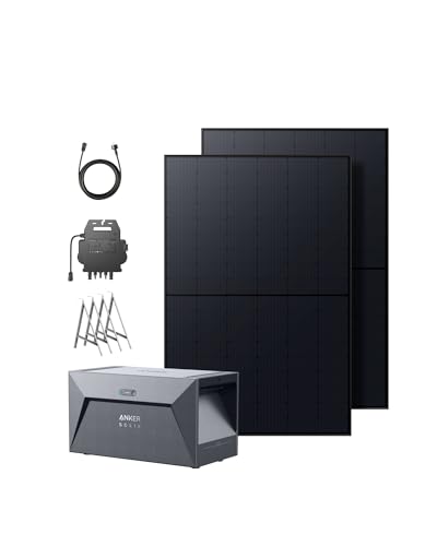 Anker SOLIX RS40B Balkonkraftwerk mit Speicher, Solarbank E1600 und...