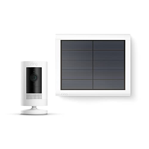 Ring Außenkamera Solar (Stick Up Cam) | Überwachungskamera aussen...
