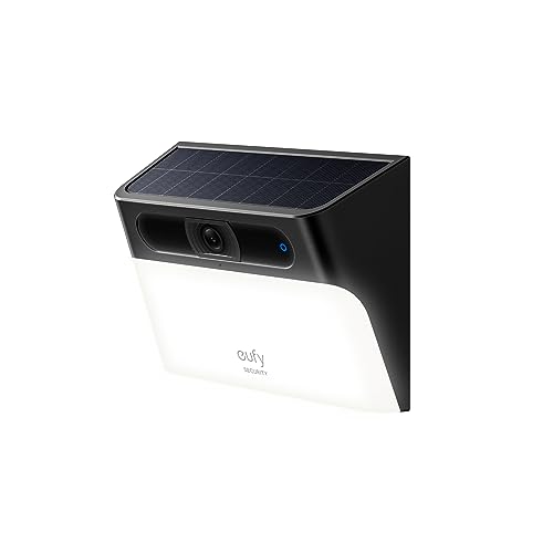 eufy Security Solar Wall Light Cam S120, kabellose 2K Solar...*