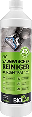 BIOLAB Bio Saugwischer Reinigungsmittel (1000 ml Konzentrat)...