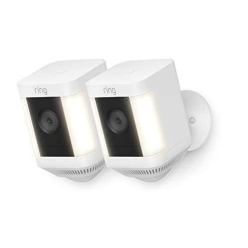 Ring Spotlight Cam Plus Battery | Überwachungskamera aussen mit WLAN,...