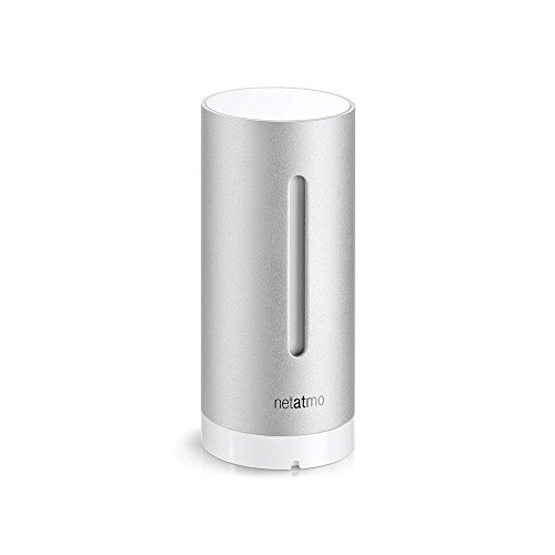 Netatmo Zusätzliches Smartes Innenmodul für Wetterstation, silber -...