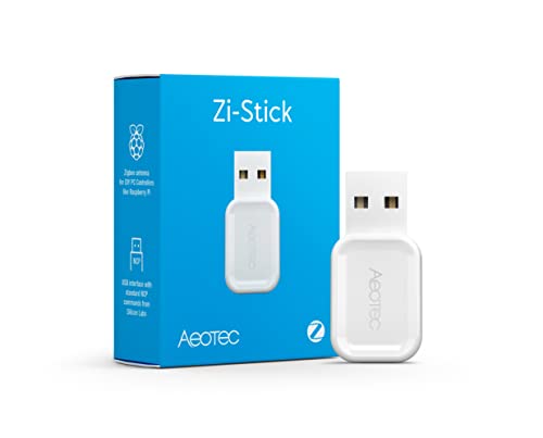 Aeotec Zi-Stick | Zigbee USB Stick für ZHA in Home Assistant,...