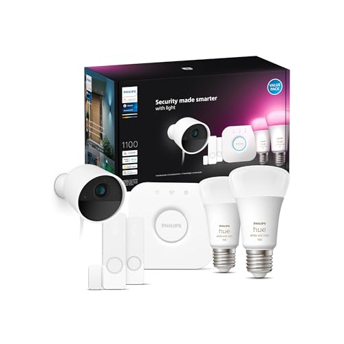 Philips Hue Secure Starter Kit, Hue Secure kabelgebundene Kamera, Hue...