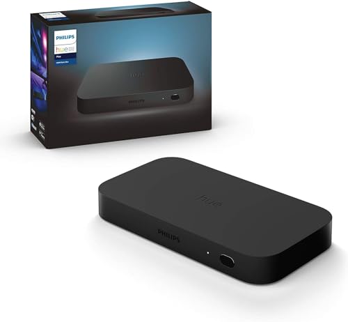 Philips Hue Play HDMI Sync-Box, nahtlose Lichtsynchronisierung,...