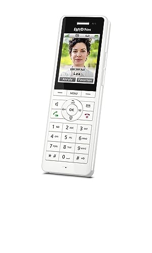 AVM FRITZ!Fon X6 White DECT-Komforttelefon (hochwertiges Farbdisplay,...