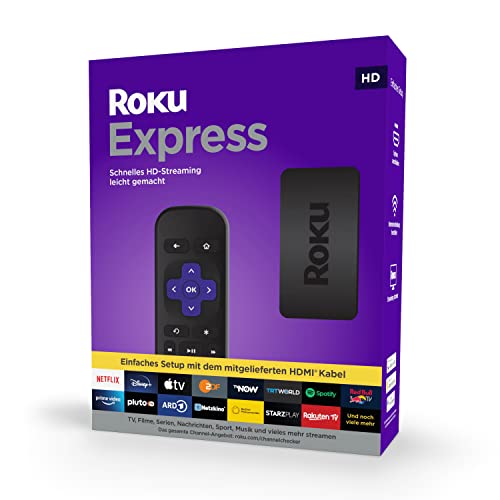 Roku Express | HD-Streaming Media Player | Funktioniert nur in...