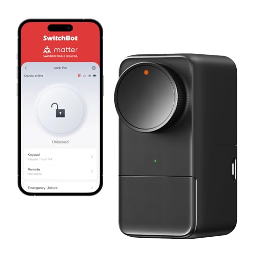 SwitchBot Smart Lock Pro - Smartes Türschloss, Elektronisches...