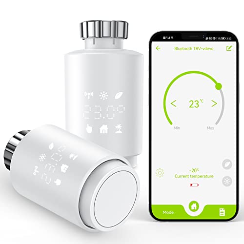 Maxcio Smart Home Thermostat Heizung, WLAN digitaler...