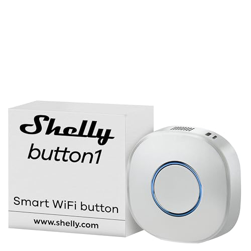 Shelly Button1 - Weiß | WLAN Smart Button - Intelligente Taste |...