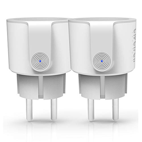 WLAN Alexa Steckdose, Smart Home Steckdose 10A Intelligente Plug...