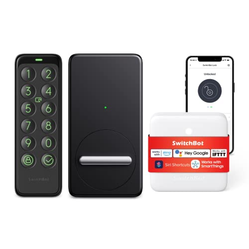 SwitchBot WiFi Smart Lock mit Keypad, smartes, elektronisches...