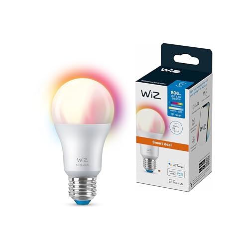 WiZ Tunable White and Color LED Lampe E27 (806 lm), 60 W Lampe mit 16...
