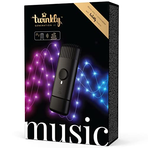 Twinkly Music, Sound Sensor für LED-Lichter, Bluetooth und Wi-Fi...