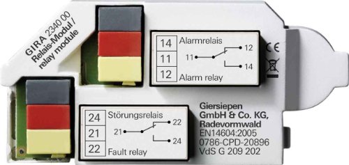 Gira 234000 Relaismodul Rauchwarnmelder Dual VdS Rauchmelder