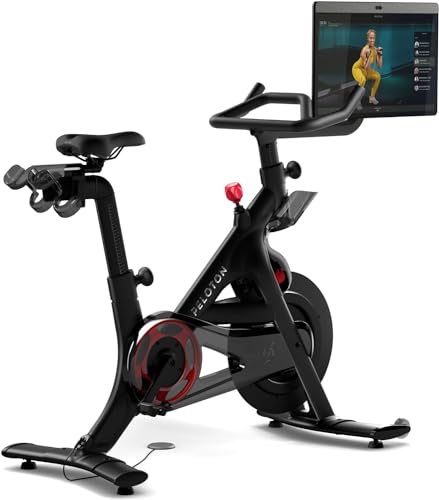 Peloton Bike+ | Indoor Stationary Exercise Bike with 24” HD,...