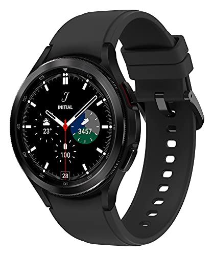 Samsung Galaxy Watch4 Classic, Runde Bluetooth Smartwatch, Wear OS,...