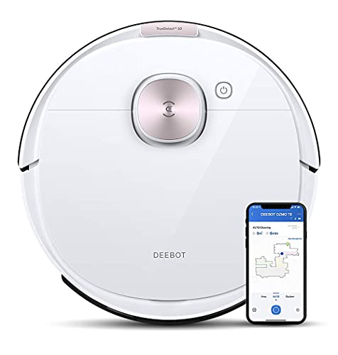 ECOVACS DEEBOT OZMO T8 Saugroboter mit Wischfunktion (2in1),...