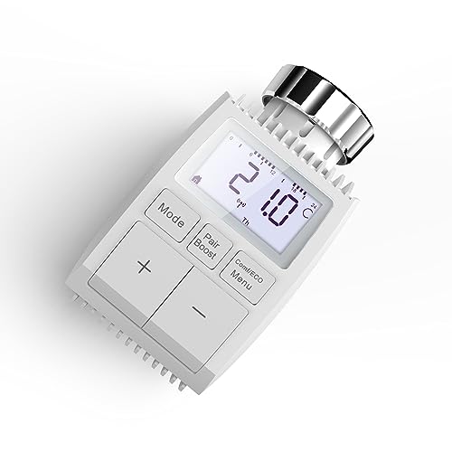 MOES ZigBee Smart Heizkörperthermostat, kompatibel mit Alexa und...