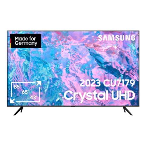 Samsung Crystal UHD CU7179 43 Zoll Fernseher (GU43CU7179UXZG,...