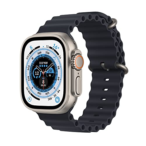 Apple Watch Ultra (GPS + Cellular, 49mm) Smartwatch - Titangehäuse,...