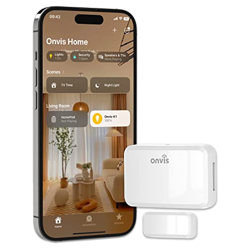 ONVIS Smarter Tür- und Fenstersensor, Door & Window Kontaktsensor...