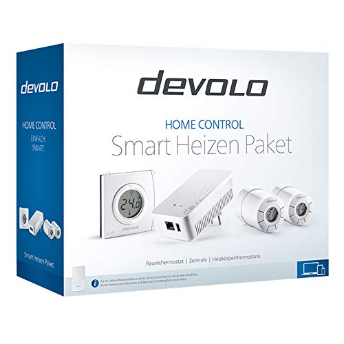 devolo Home Control Smart Heizen Paket (Funk Heizungssteuerung,...
