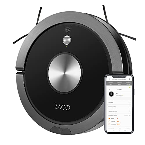 ZACO A9s Saugroboter mit Wischfunktion, App und Alexa Steuerung, 2 Std...