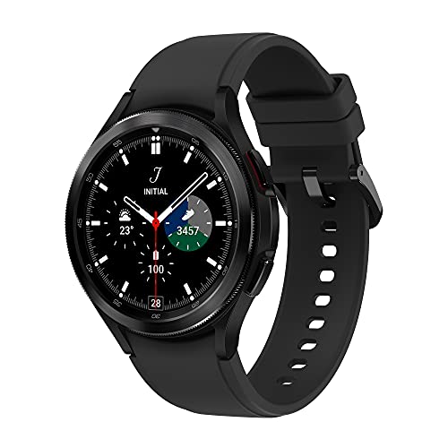Samsung Galaxy Watch4 Classic, Runde Bluetooth Smartwatch, Wear OS,...