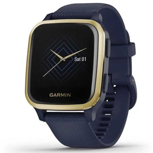 Garmin Venu Sq Music - wasserdichte GPS- Fitness-Smartwatch mit...