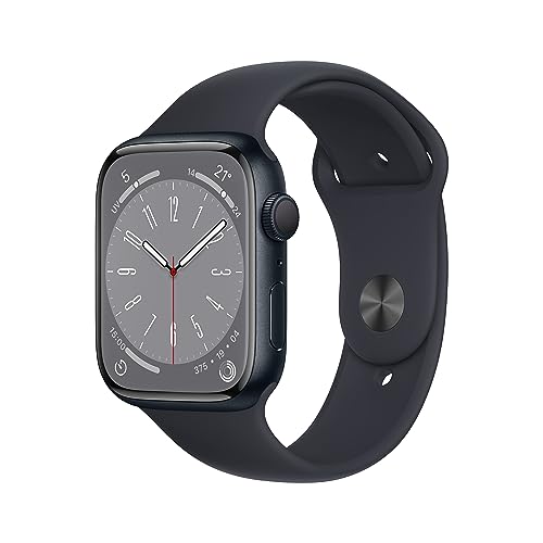 Apple Watch Series 8 (GPS, 45mm) Smartwatch - Aluminiumgehäuse...