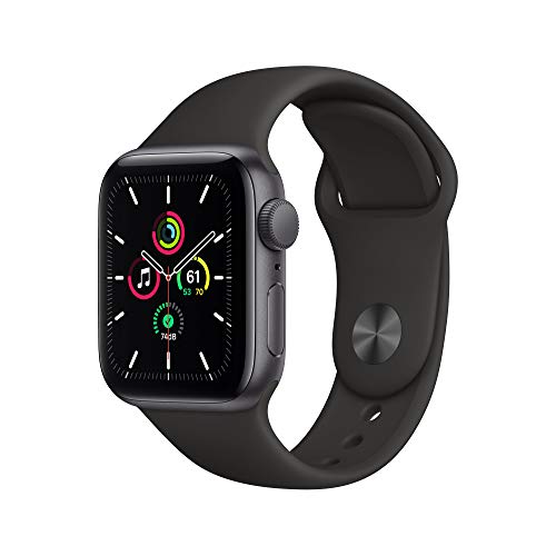 2020 Apple Watch SE (GPS, 40 mm) Aluminiumgehäuse Space Grau,...