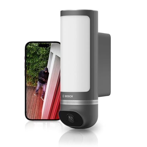 Bosch Smart Home Außenkamera II, Überwachungskamera Außen, 1080p...