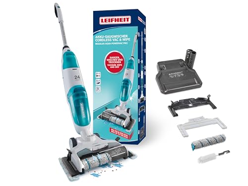 Leifheit Akku Saugwischer Regulus Aqua PowerVac Pro 2.0 mit...