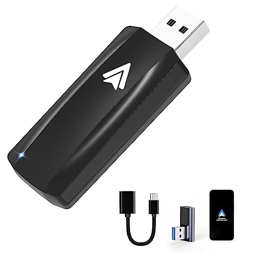 MSXTTLY Android Auto Wireless Adapter, 2024 U2A-AIR Wireless Android...