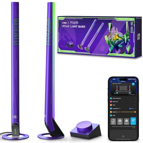 Govee x EVANGELION Gaming Lightbar mit Smart Controller, Wi-Fi...