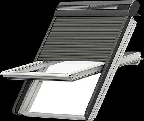VELUX Solar-Rollladen SSL 0000S Aluminium dunkelgrau
